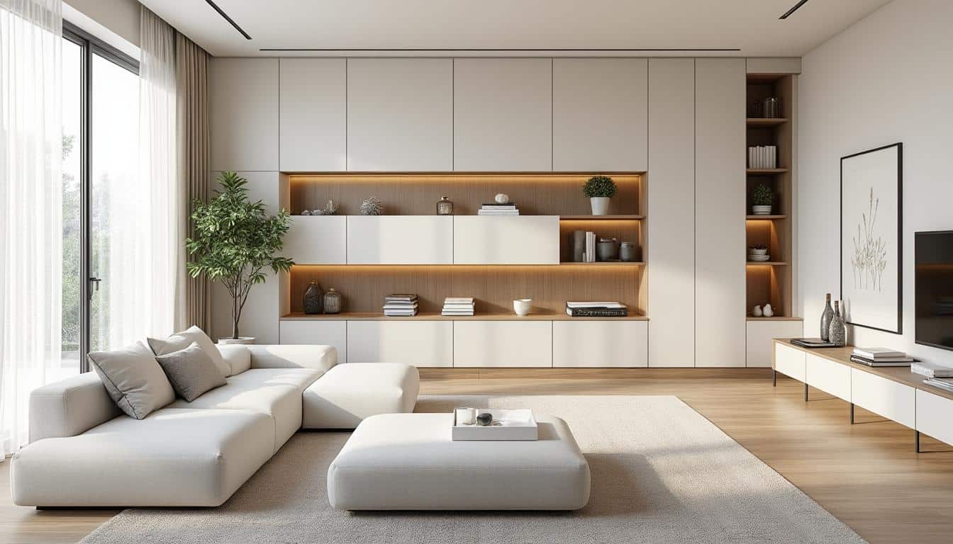 découvrez des astuces pratiques pour optimiser vos rangements tout en conservant un espace léger et aéré.