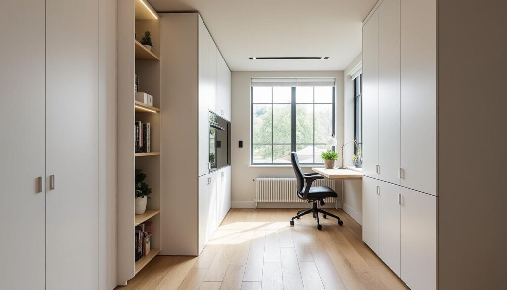 découvrez comment transformer un couloir inutilisé en un espace pratique et fonctionnel grâce à des idées simples et astucieuses d'aménagement.